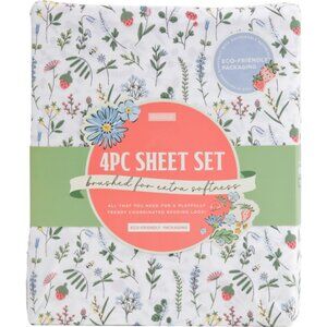 ENVOGUE Floral Sheet Set